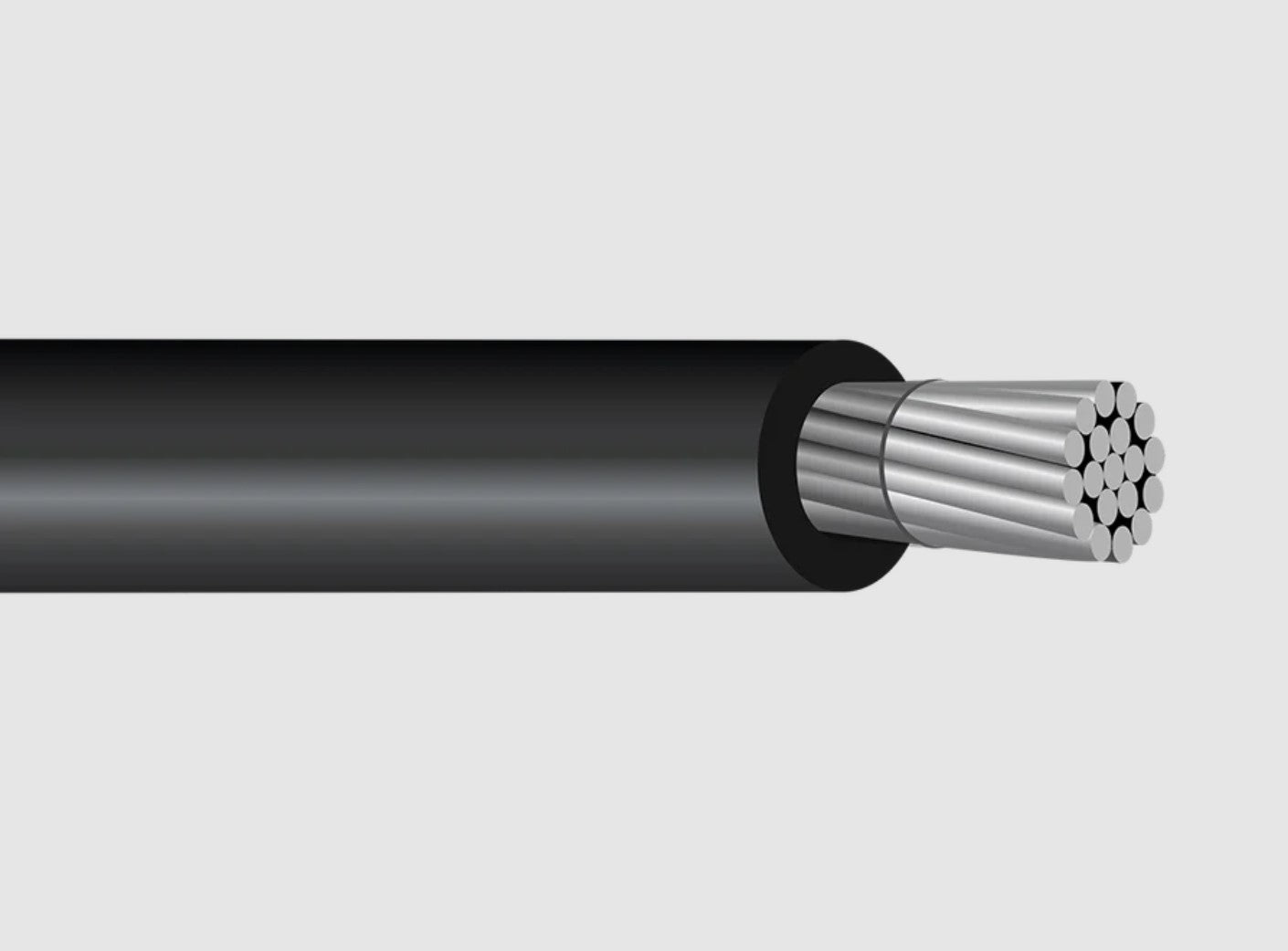 500 MCM STRANDED XHHW-2 600 V BLACK UL 44