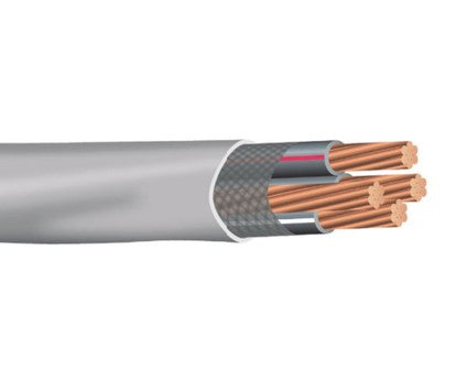 4 AWG 3 Conductor plus 6 AWG GROUND SERVICE ENTRANCE CABLE SE-R