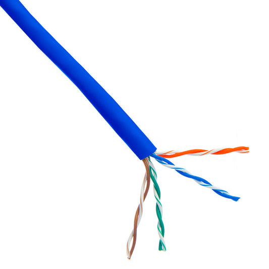 CAT 6 23 AWG 4PAIR PLENUM BLUE