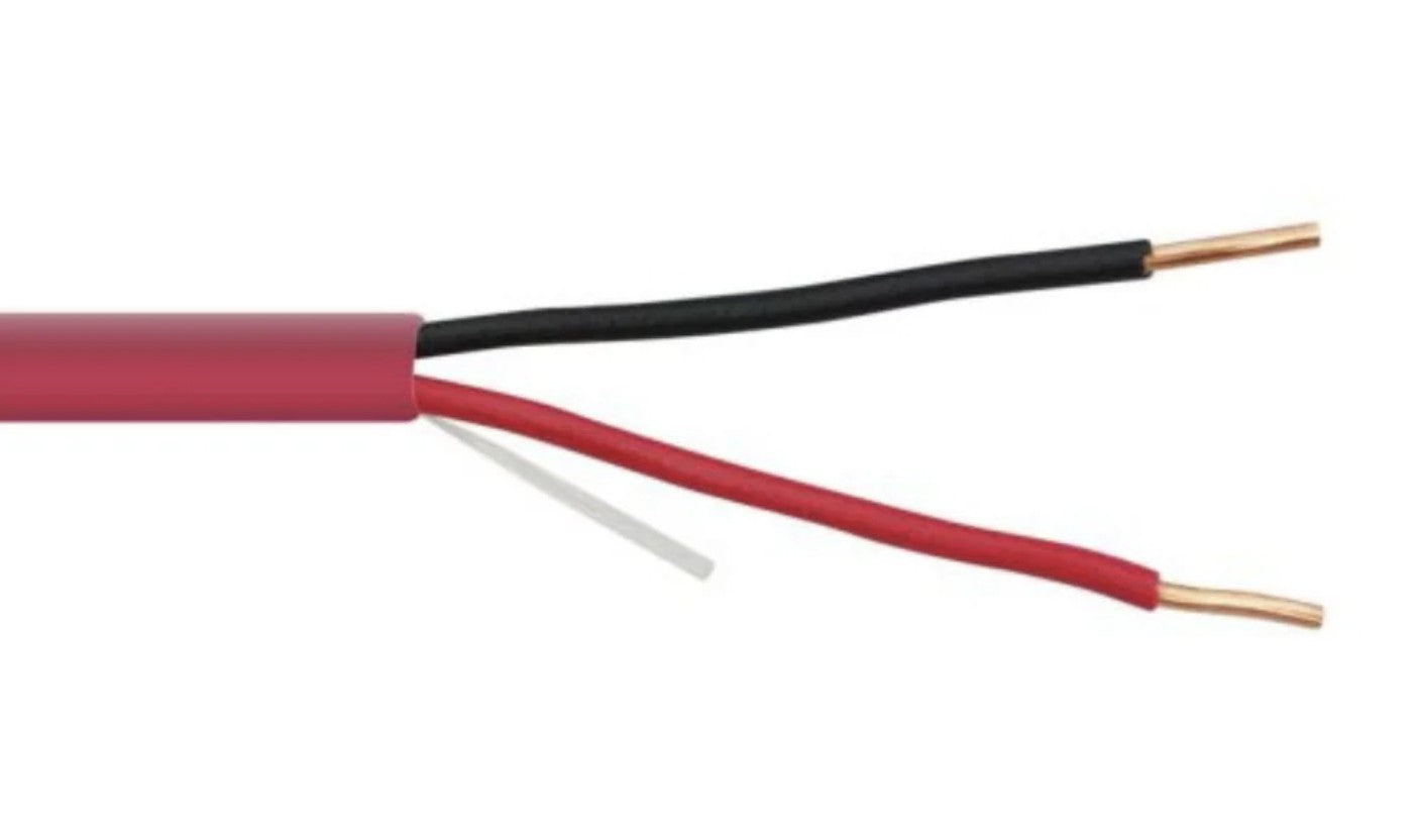 12/2 FPLP RED PLENUM FIRE ALARM CABLE
