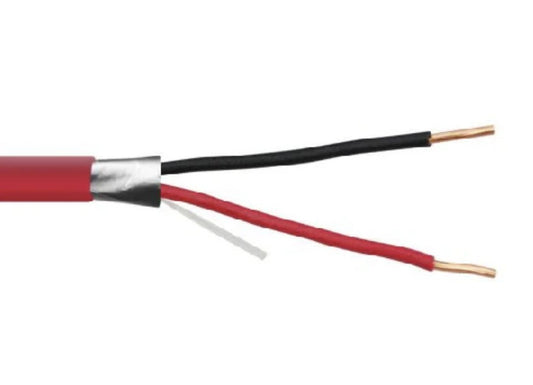 12/2 FPLP RED PLENUM  FIRE ALARM CABLE SHIELDED